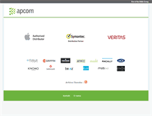 Tablet Screenshot of apcom.rs