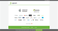 Desktop Screenshot of apcom.hr